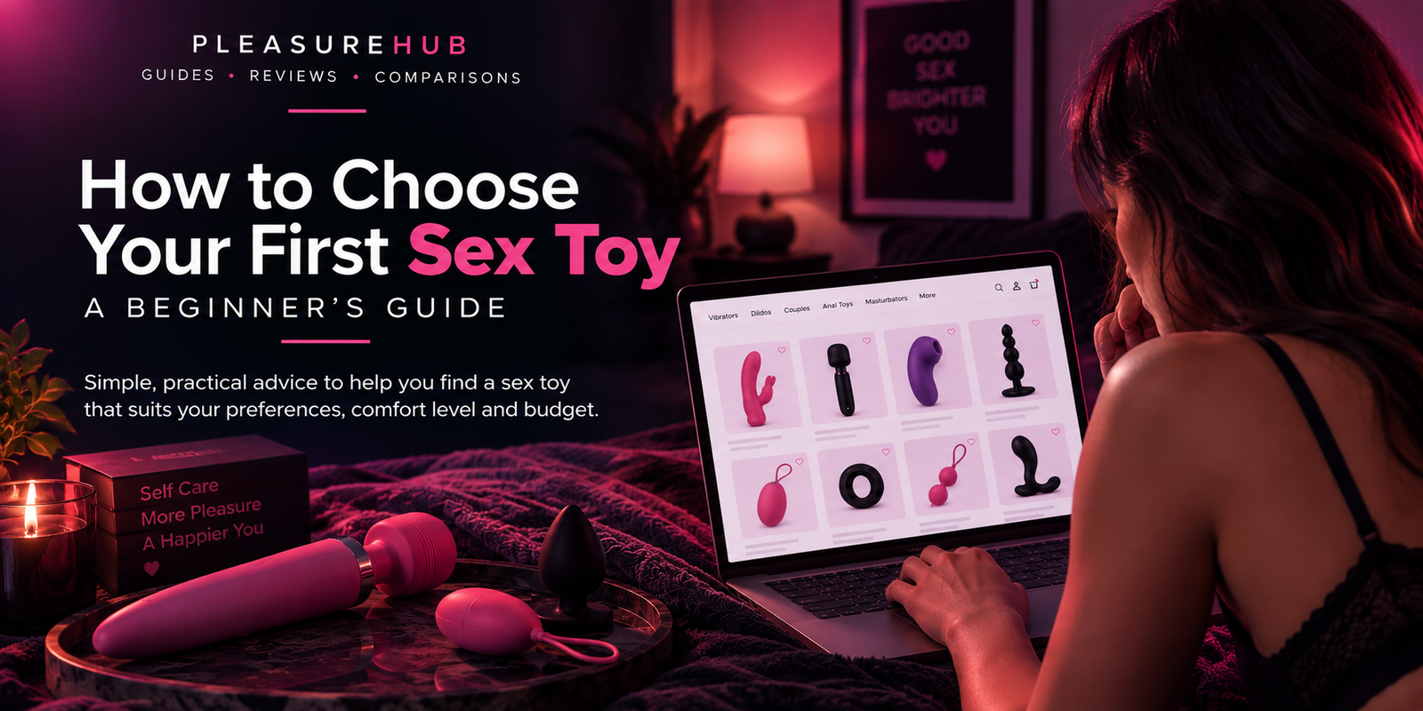 How to choose your first sex toy beginner's guide