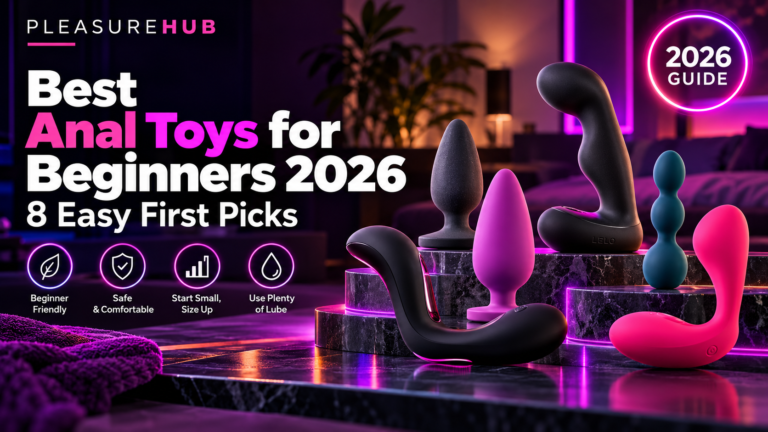 Best anal toys for beginners 2026 – PleasureHub top 8 beginner-friendly picks