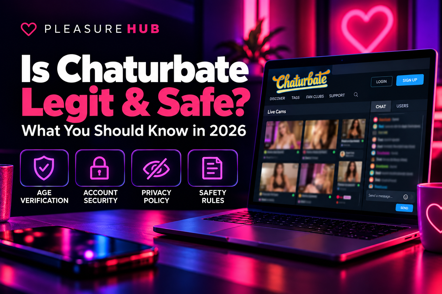 Is Chaturbate legit and safe in 2026 with age verification, account security, privacy and safety rules explained.