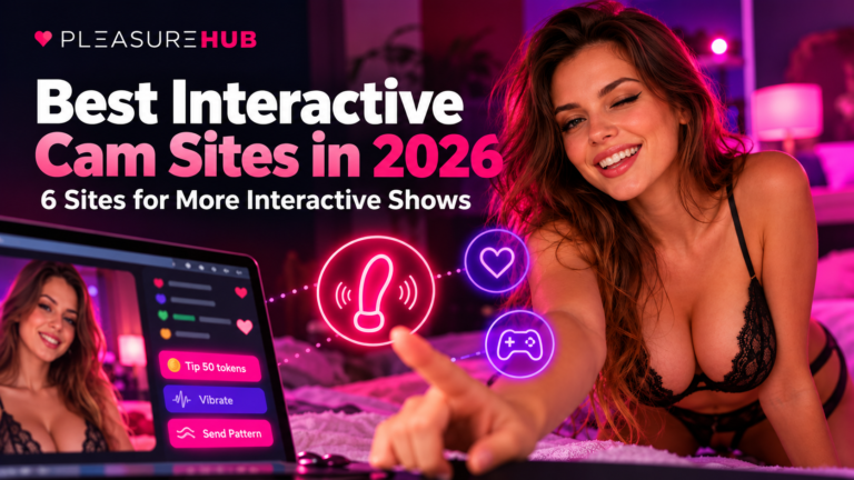 Best interactive cam sites in 2026 featuring interactive toys, tipping and live cam features